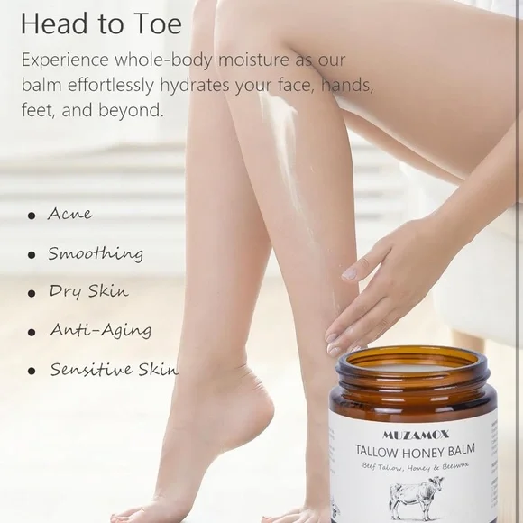 NIB | Muzamox | Tallow Honey Balm Tallow - Picture 4 of 8